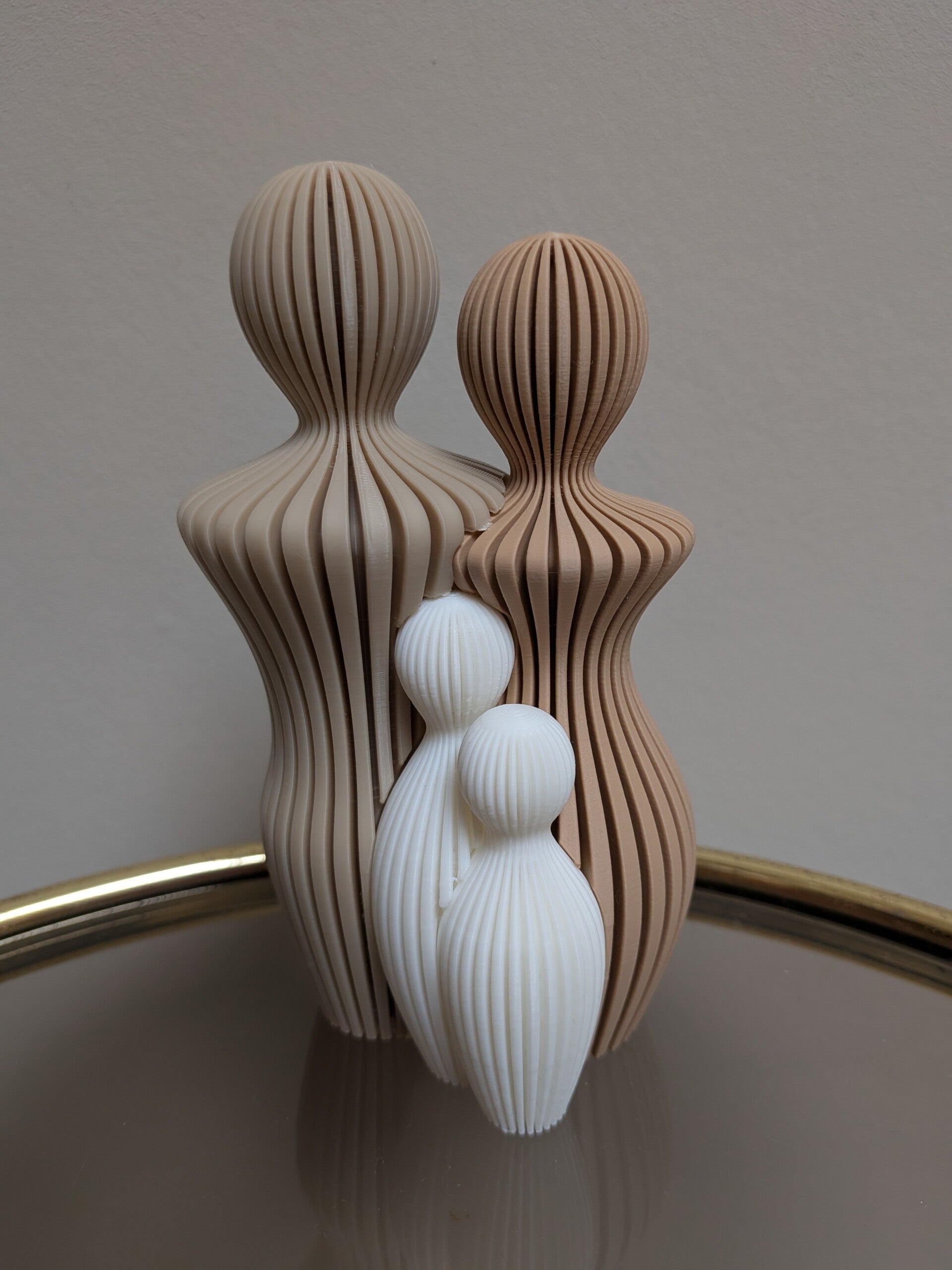 Family Statue - Two by Two