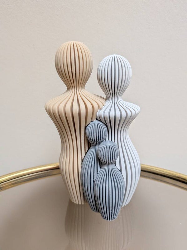 Family Statue - Two by Two