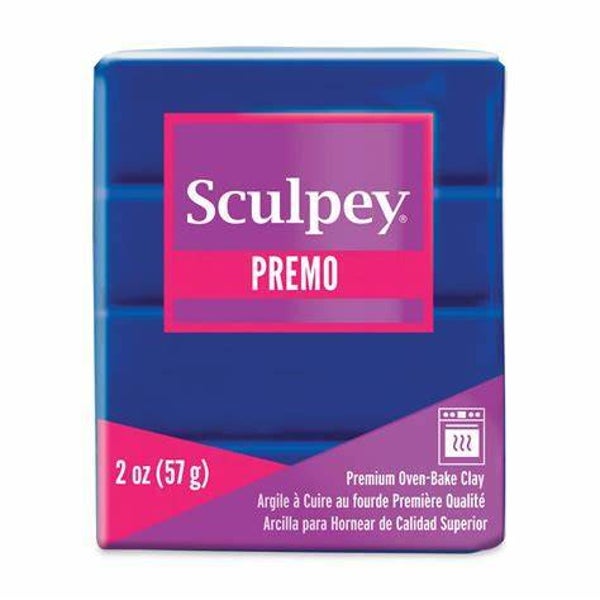 Sculpey Premo - Ultramarine Blue Heu, polymeerklei