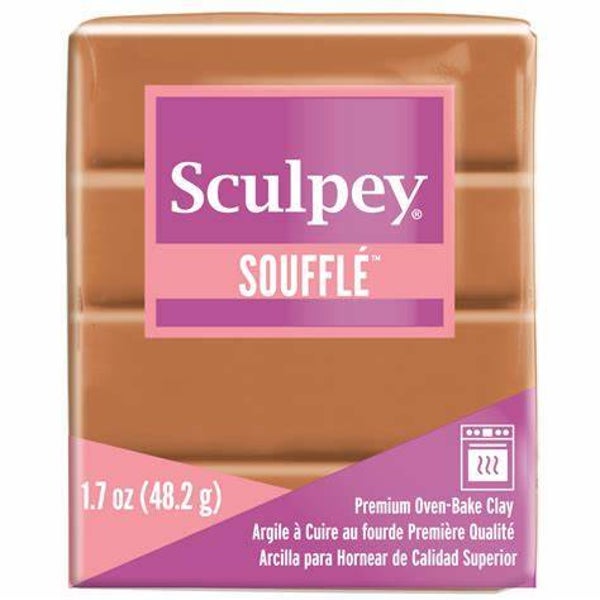 Sculpey Soufflé - Cinnamon, polymeerklei