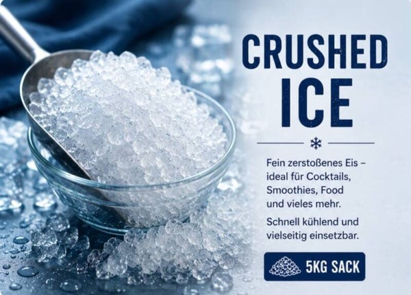 Eiswürfel/Crushed Ice 5kg
