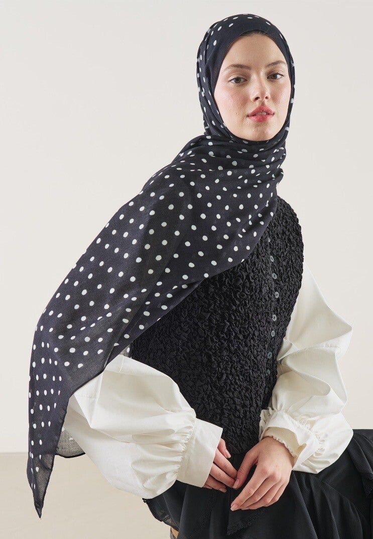 Small Polka Zwart