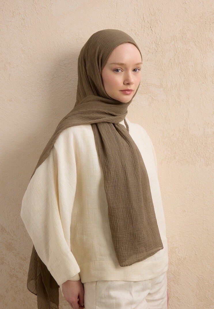 FRESH SCRAFS MOUSELLINE SJAAL. VIZON