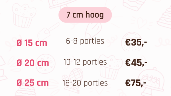 Themataart ↨ 7 cm hoog