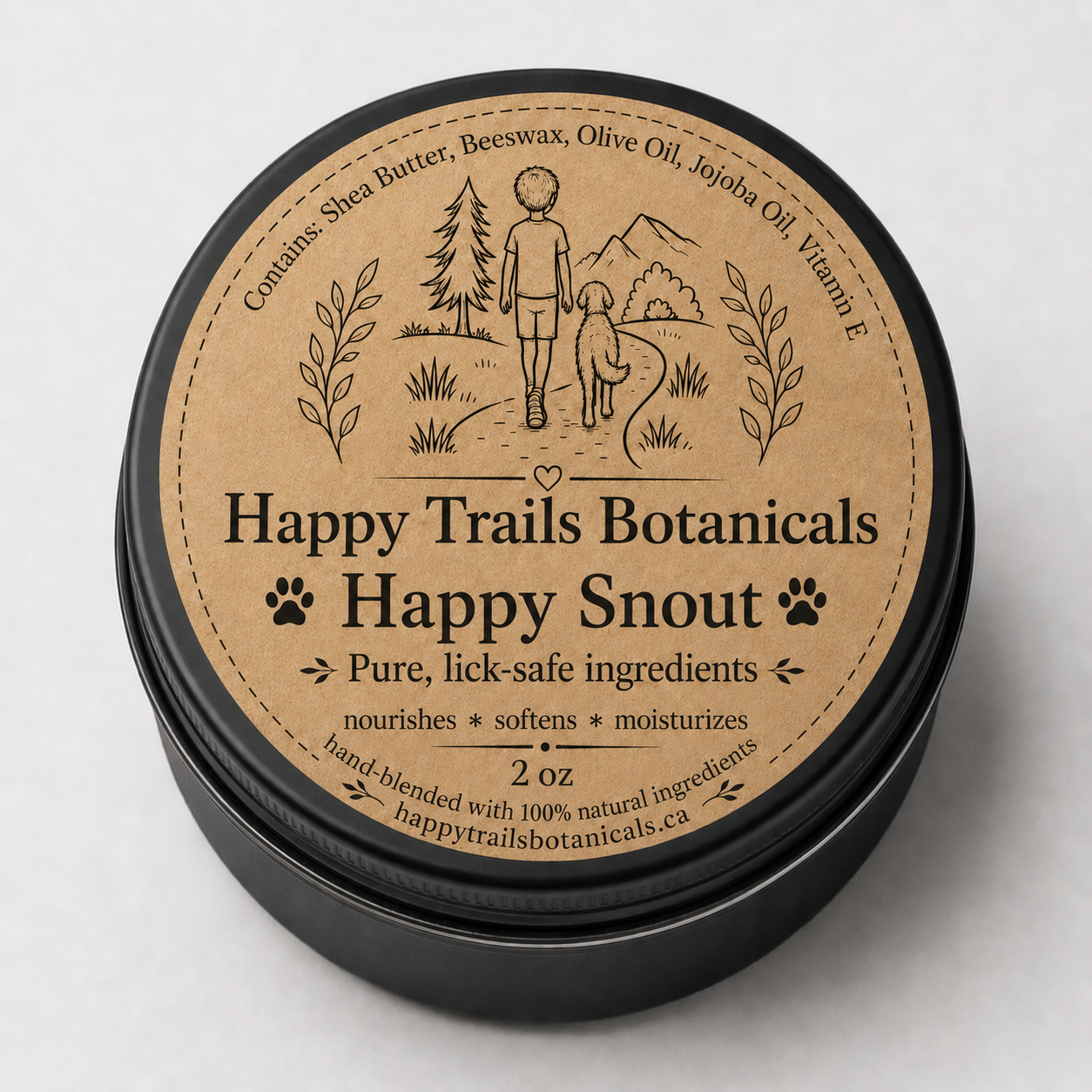 Happy Snout - Nose Balm - 2 oz tin