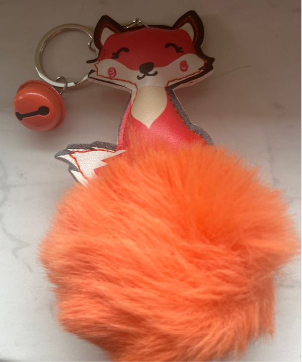 Fuxx Schlüsselanhänger mit Puschel