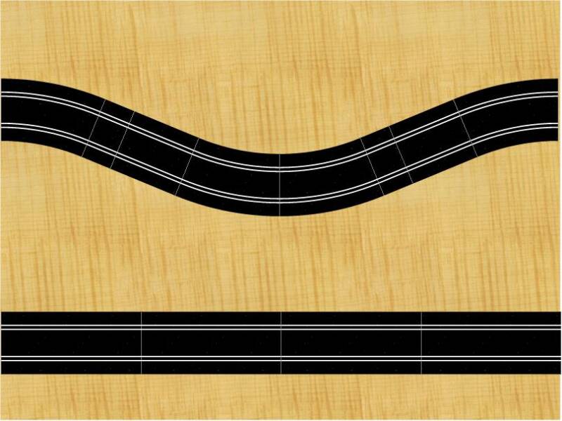 modules R2 Straights Scalextric