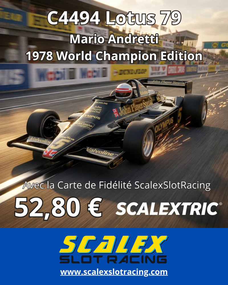 C4494 Lotus 79 - Mario Andretti - 1978 World Champion Edition