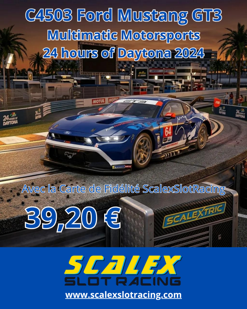 C4503 Ford Mustang GT3 - Multimatic Motorsports - 24 hours of Daytona 2024