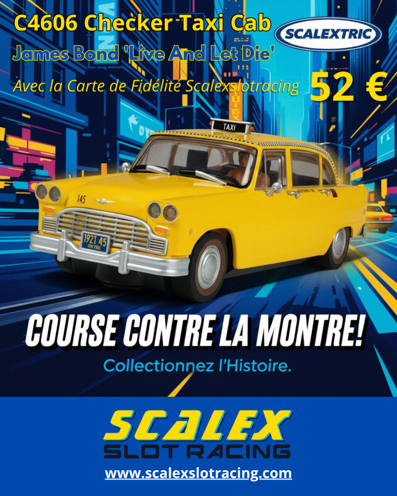 C4606 Checker Taxi Cab - James Bond 'Live And Let Die'