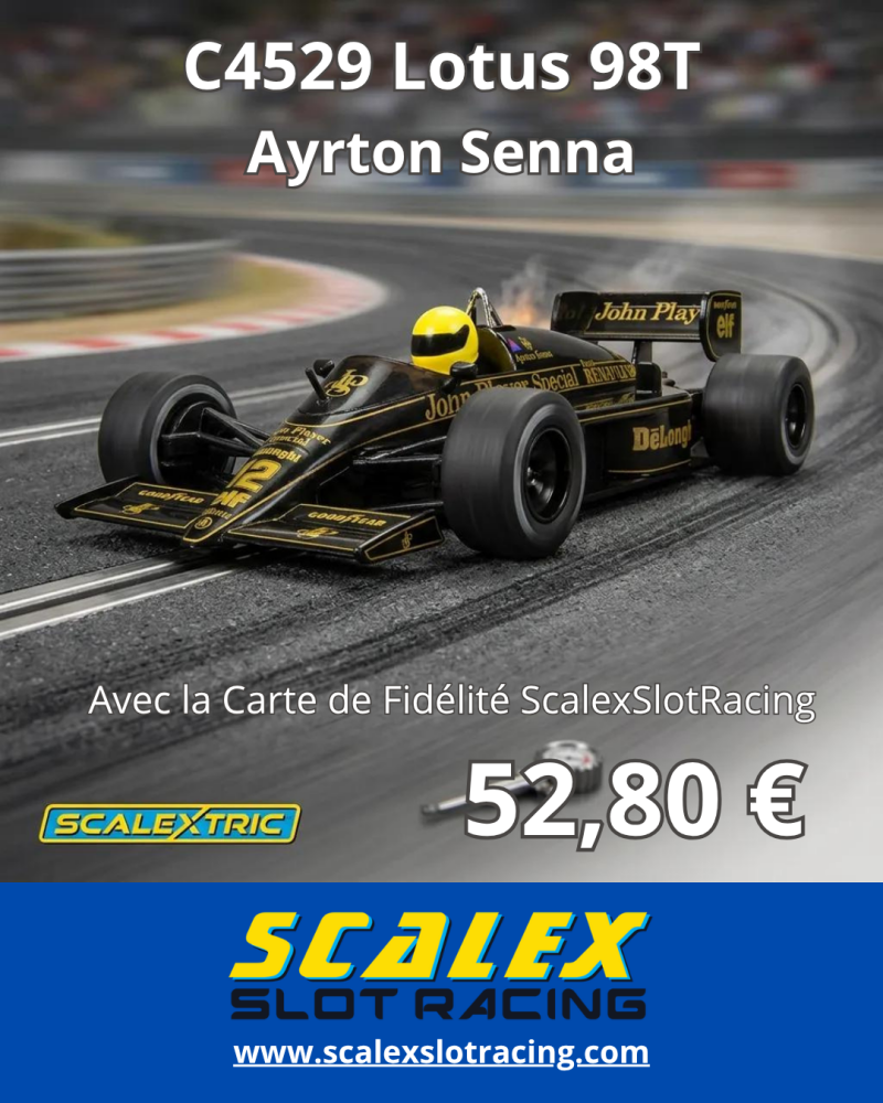 C4529 Lotus 98T - Ayrton Senna