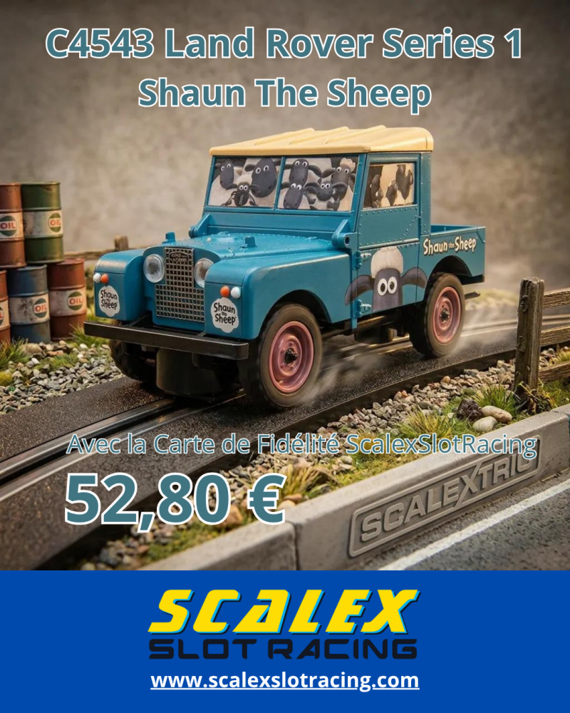 C4543 Land Rover Series 1 - Shaun The Sheep