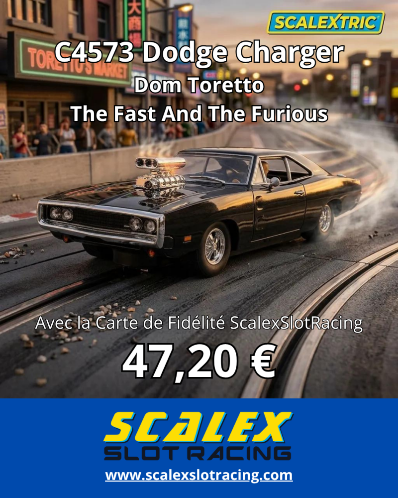 C4573 Dodge Charger - Dom Toretto - The Fast And The Furious