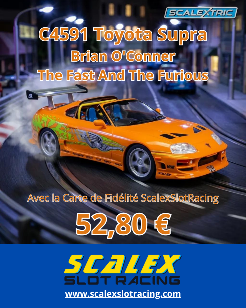 C4591 Toyota Supra - Brian O'Conner - The Fast And The Furious