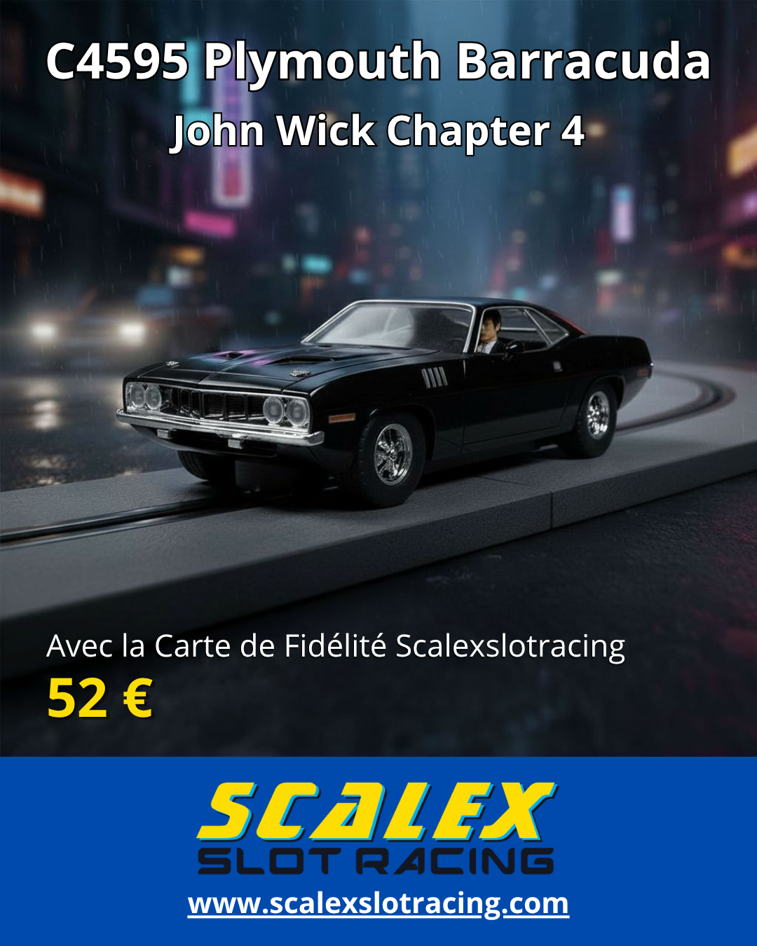 Plymouth Barracuda C4595 – John Wick Chapter 4