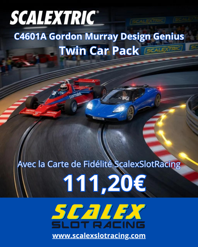 C4601A Gordon Murray Design Genius - Twin Car Pack