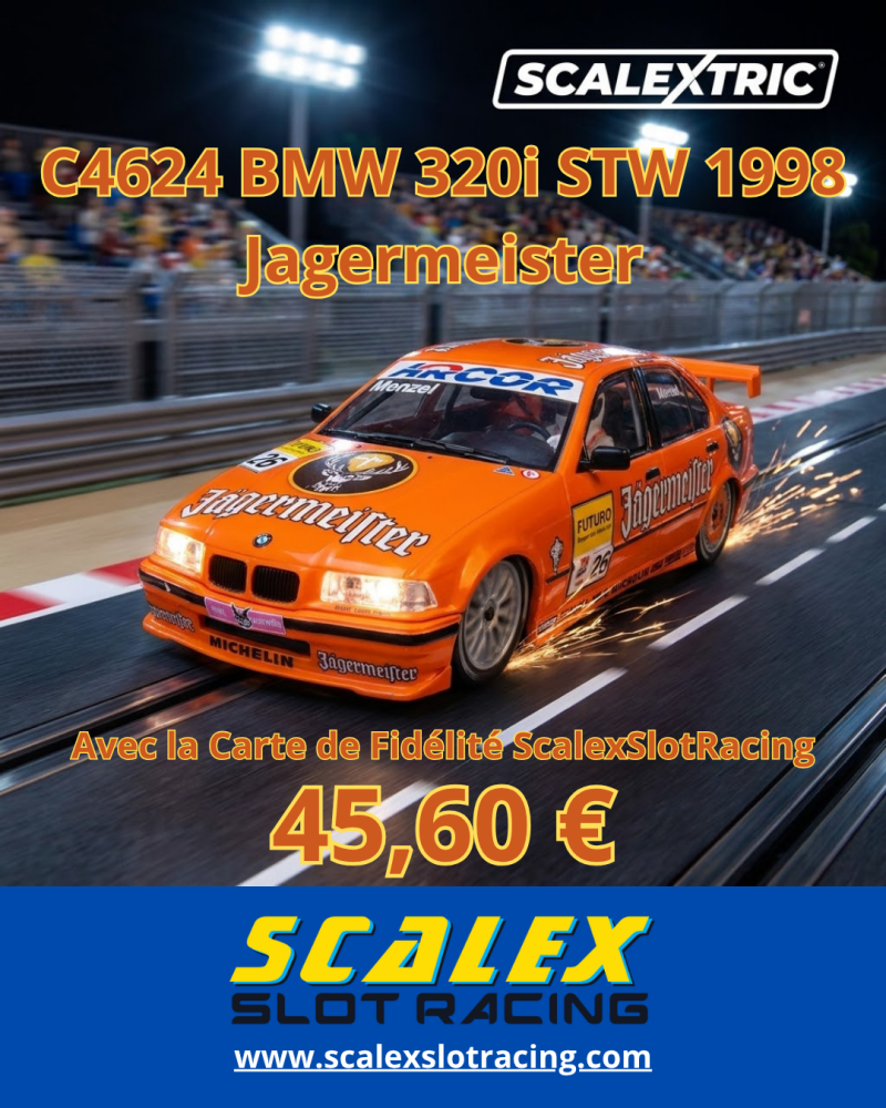 C4624 BMW 320i - STW 1998 - Jagermeister