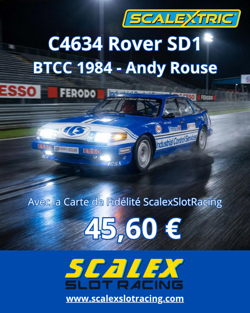 C4634 Rover SD1 - BTCC 1984 - Andy Rouse