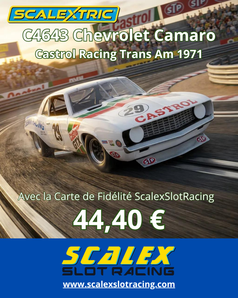 C4643 Chevrolet Camaro - Castrol Racing Trans Am 1971