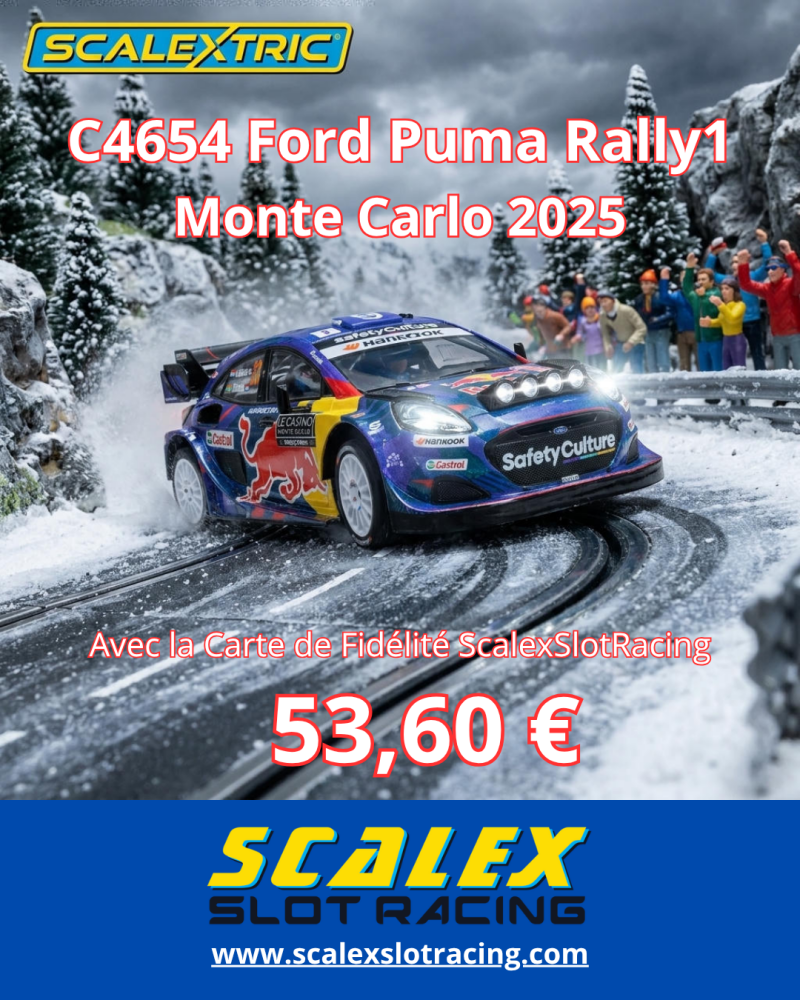 C4654 Ford Puma Rally1 - Monte Carlo 2025