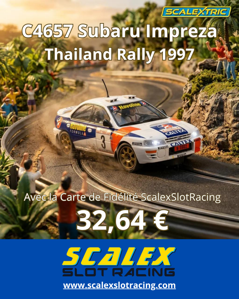 C4657 Subaru Impreza - Thailand Rally 1997