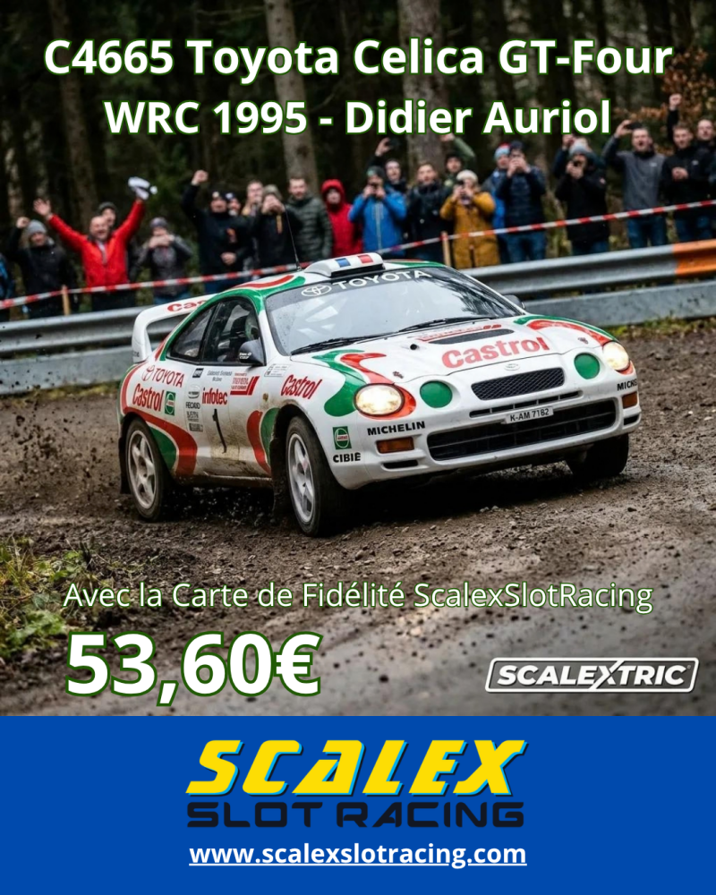 C4665 Toyota Celica GT-Four - WRC 1995 - Didier Auriol