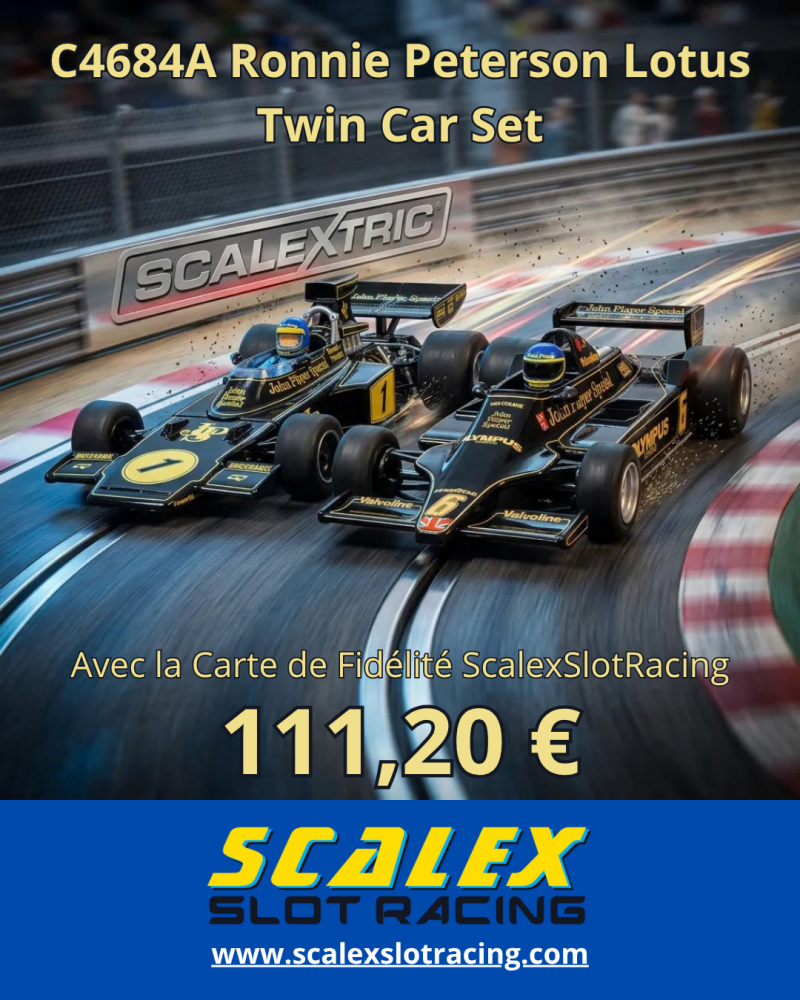C4684A Ronnie Peterson – Lotus Twin Car Set