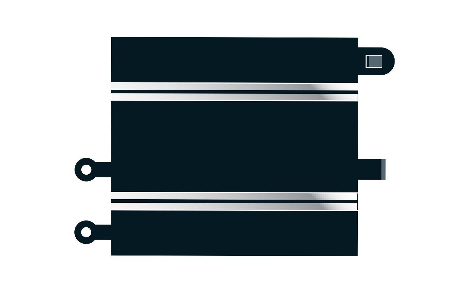 C8222 Rails droit de conversion (2x) Scalextric