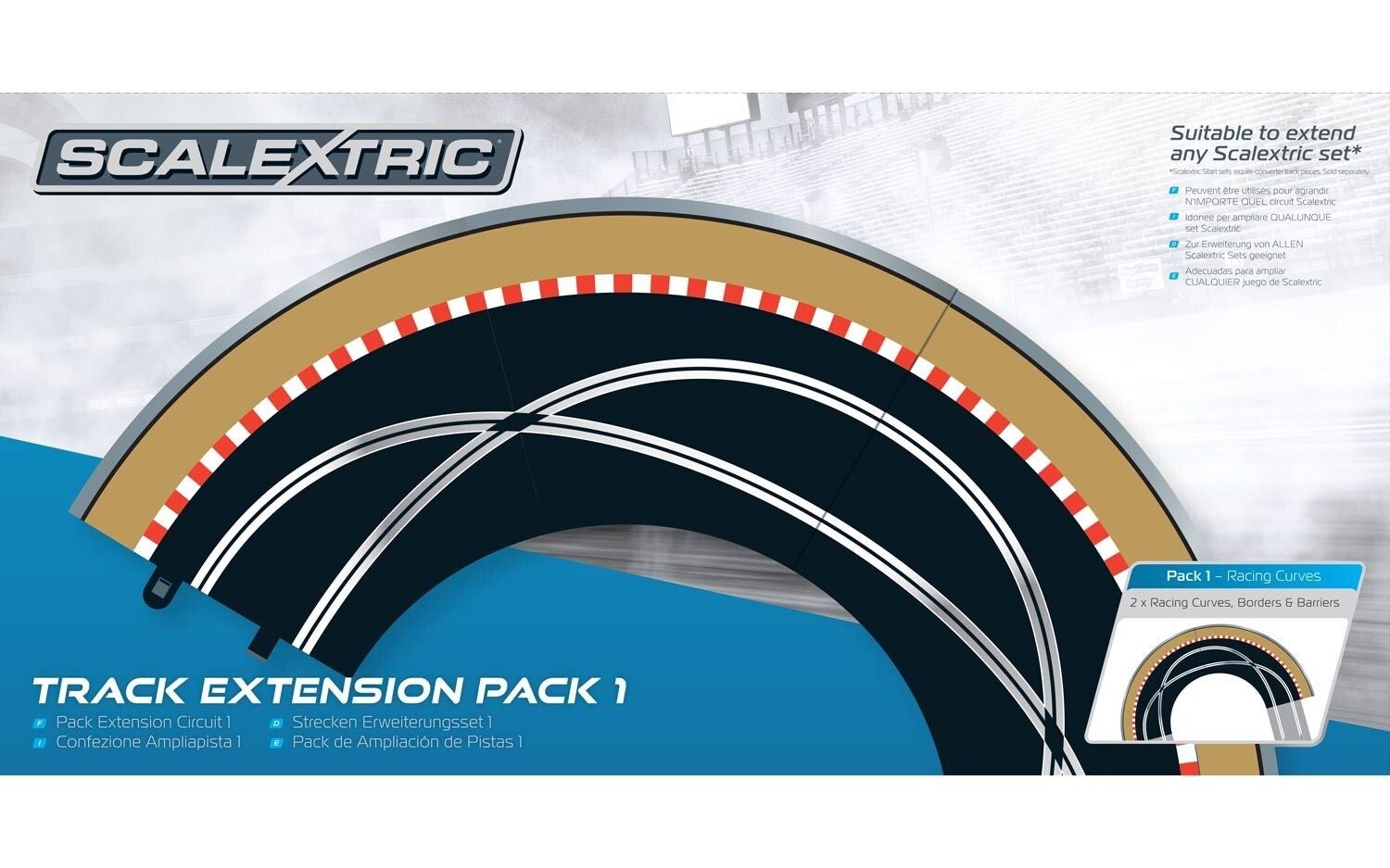 C8510 Pack Extension 1 de circuit Scalextric