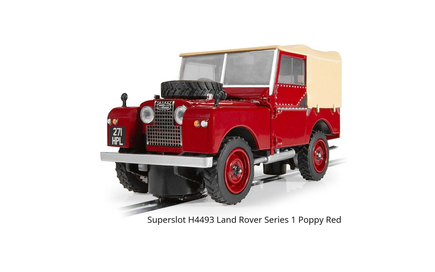 H4493 Land Rover Series 1 Poppy Red