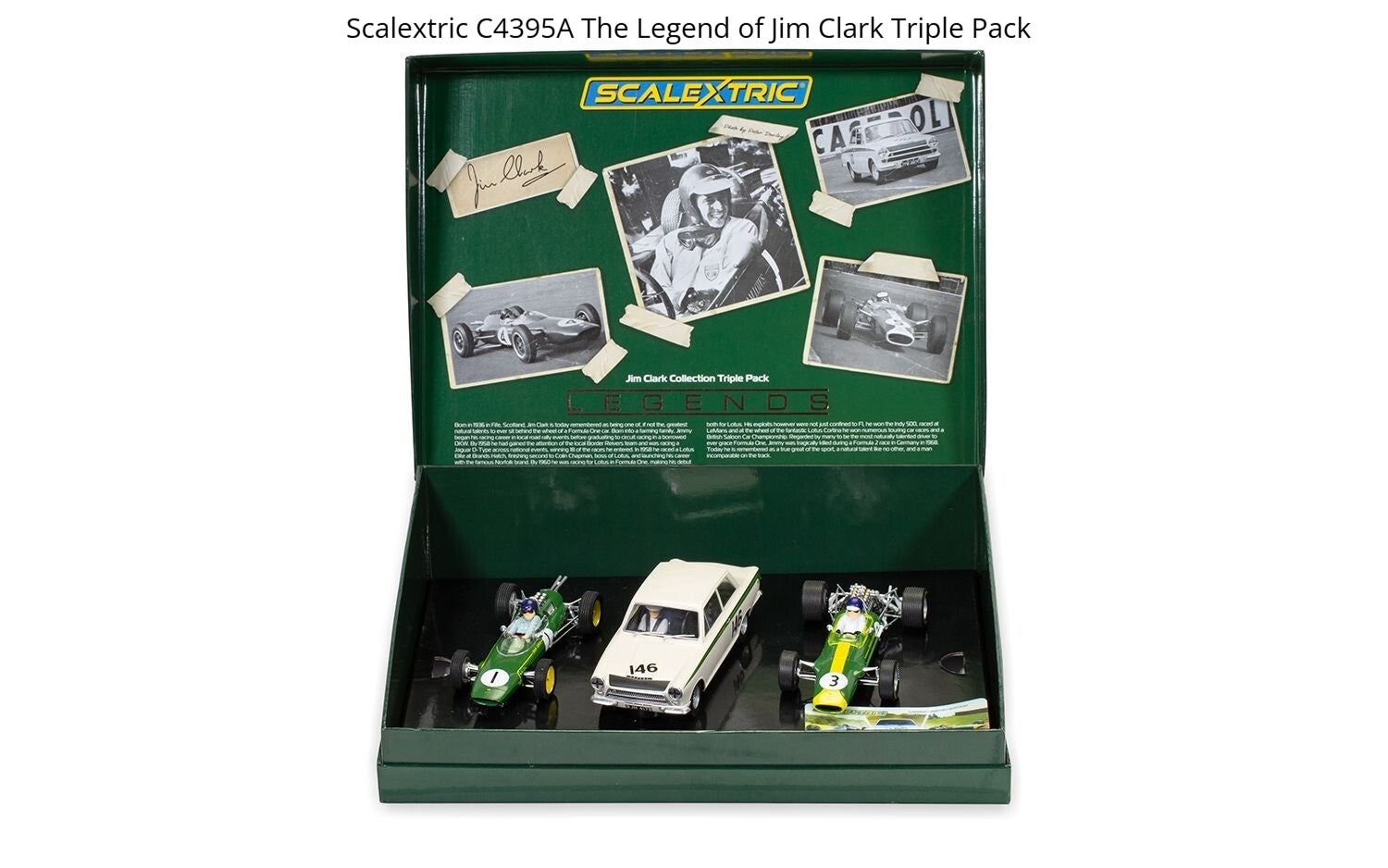 C4395A The Legend of Jim Clark Triple Pack