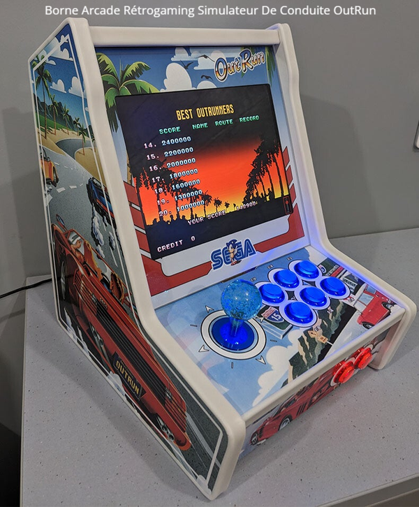 OutRun Borne Jeux Arcade Rétrogaming