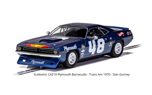 C4219 Plymouth Barracuda - Trans Am 1970 - Dan Gurney