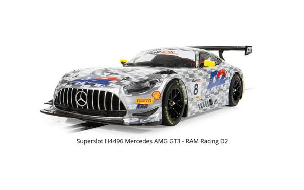 Superslot H4496 Mercedes AMG GT3 - RAM Racing D2