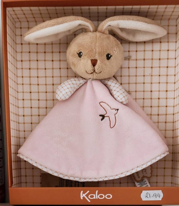 Pink Rabbit Comforter from Kaloo