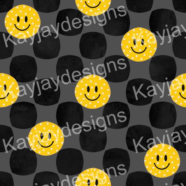 Black/gray smileys