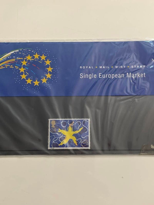 Royal Mail Mint Stamp Sing European Market