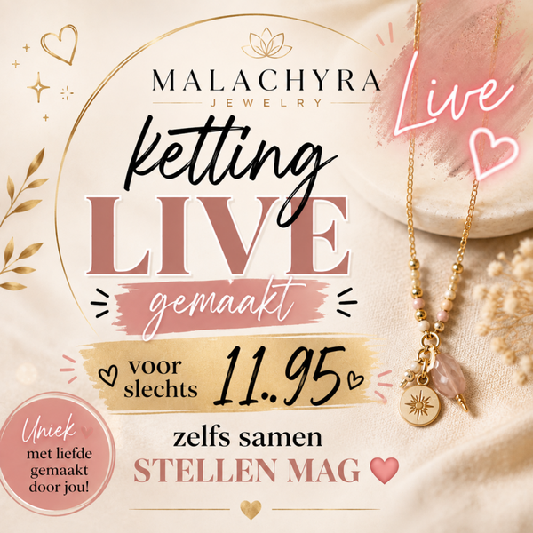 live op tiktok ketting maken