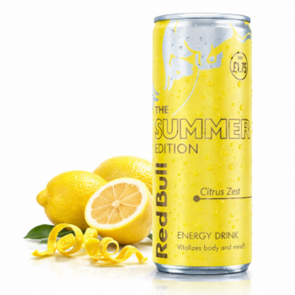 Red Bull Citrus Zest Edition 250 ml