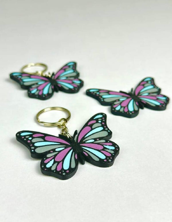 LLAVERO MARIPOSAS
