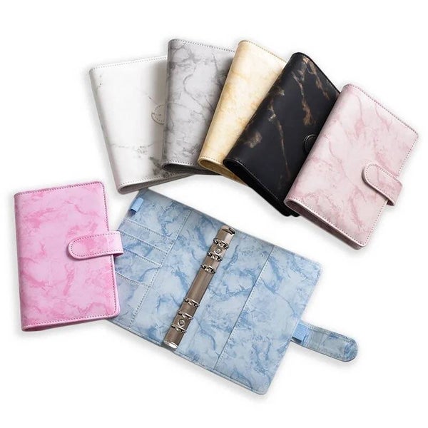 Budget binder marmer a6