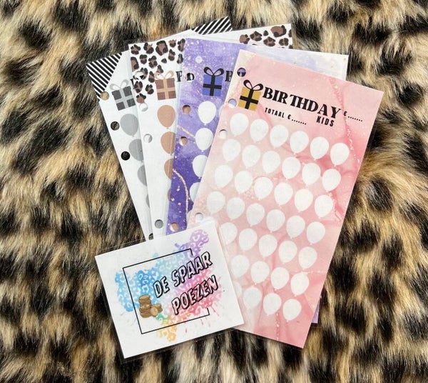 Spaardoel - birthday kids