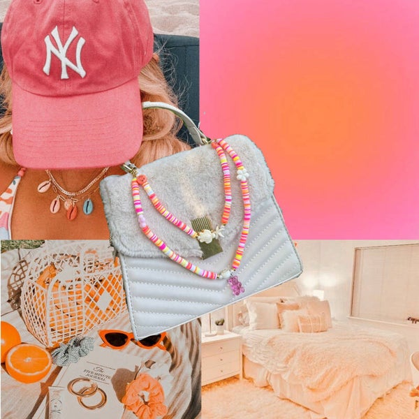 Back to school summer bag charm