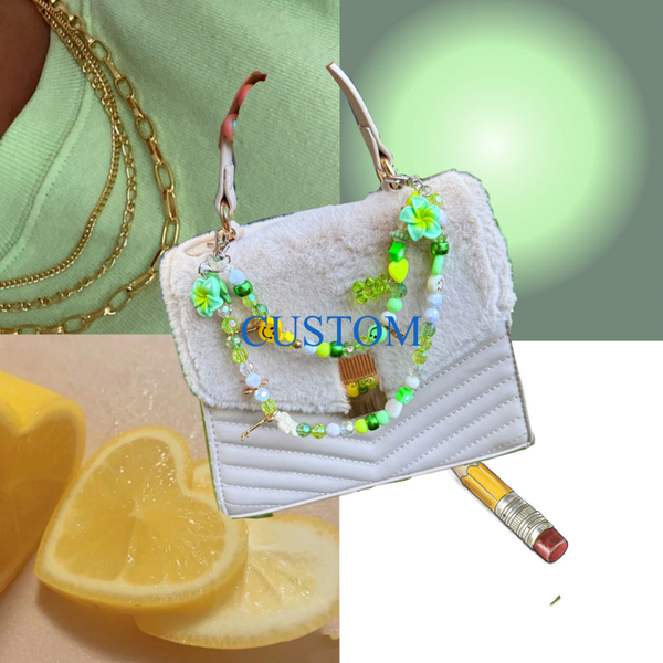 Custom bag charm