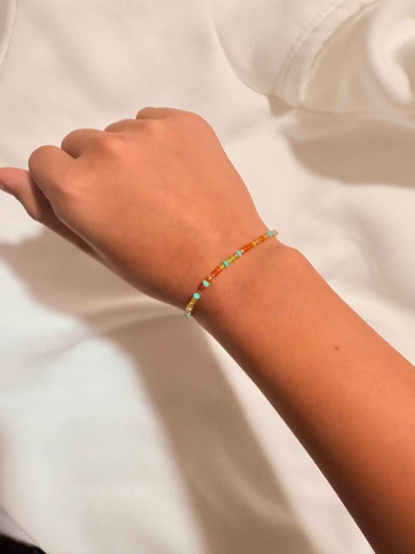 Fall cute lobster clasp bracelet solo