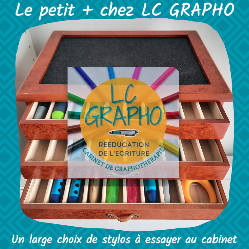lcgrapho LC GRAPHO graphothérapie graphothérapeute Rosny-sous-bois 93 stylos stylo
