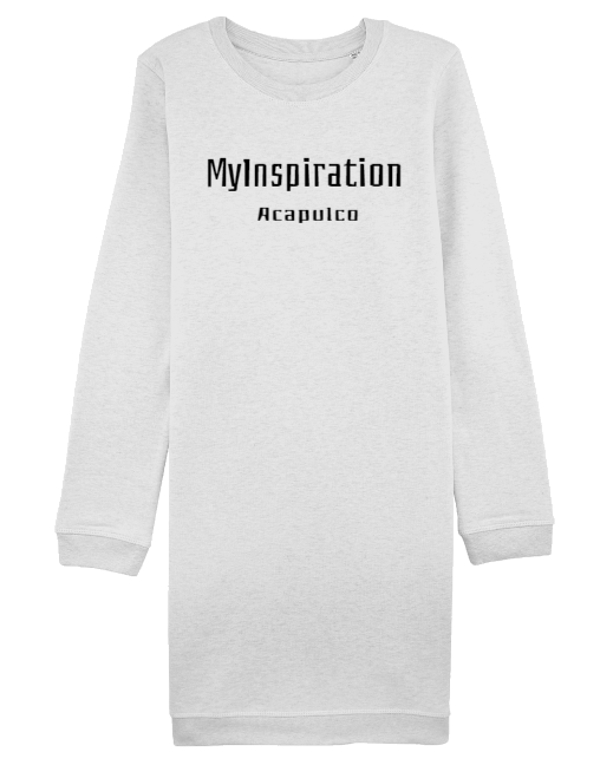 Sweat Robe MyInspiration  Blanc  Femme