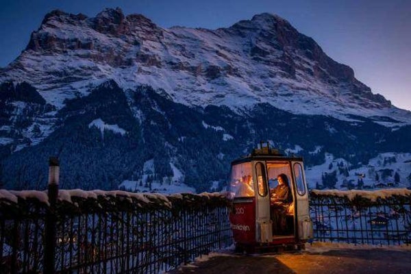 Fondue in der Gondel