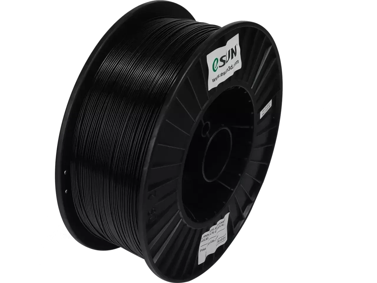 PETG esun 3D filament Zwart 2,5 kg