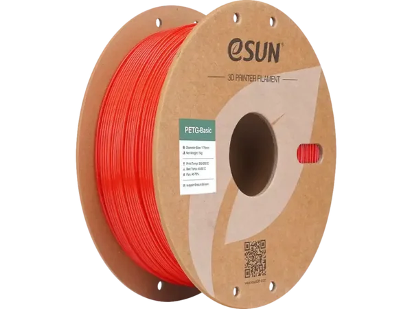 PETG esun 3D filament rood